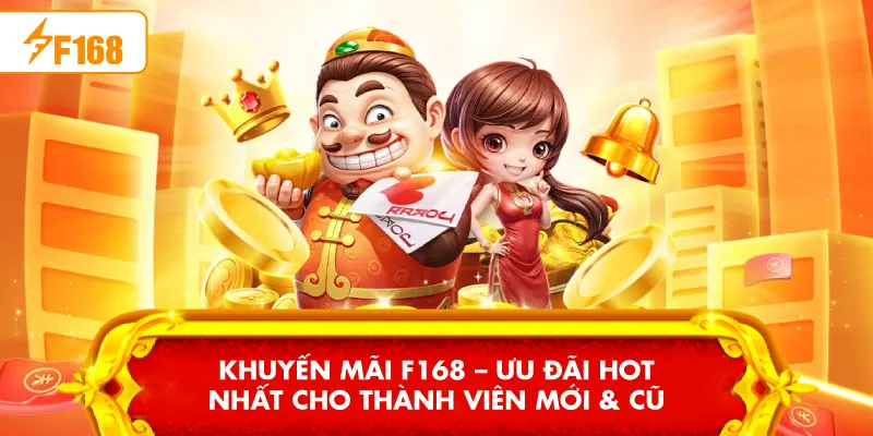 Khuyến Mãi F168 – Ưu Đãi Hot Nhất Cho Thành Viên Mới & Cũ